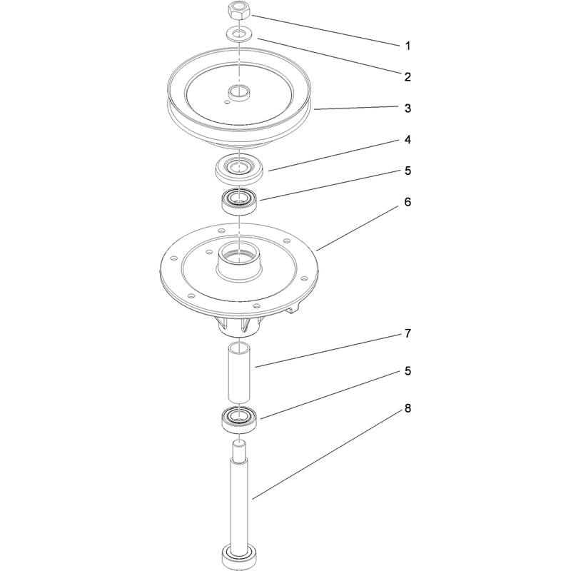 Spindle Assembly No 110-6950