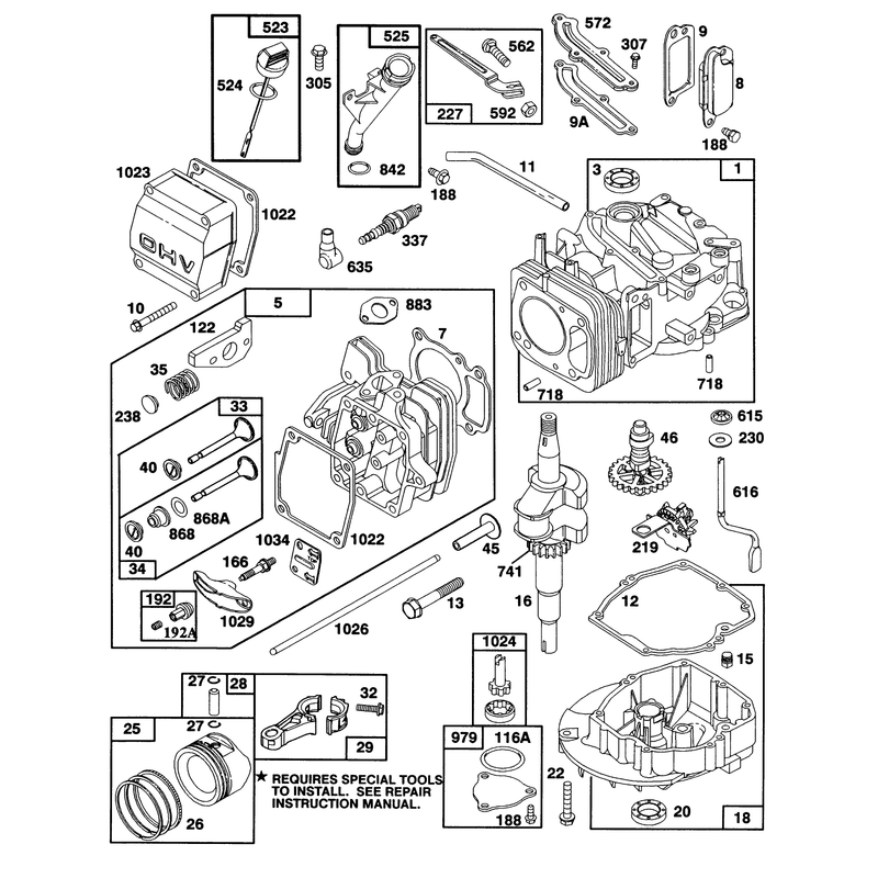 Engine GTS 150-77-8990