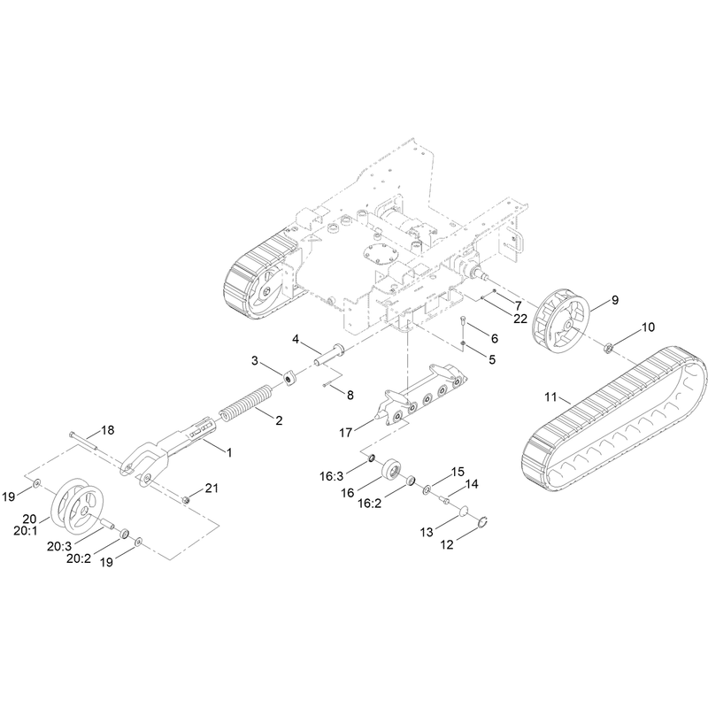 Track and Traction Assembly