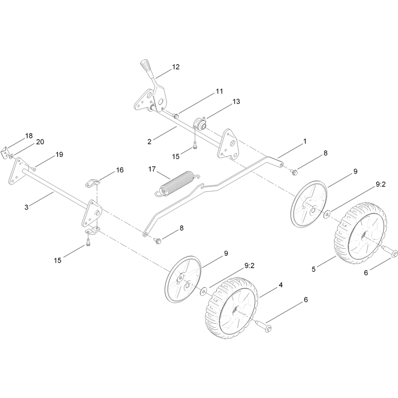 Traction Height of Cut and Suspension Assembly