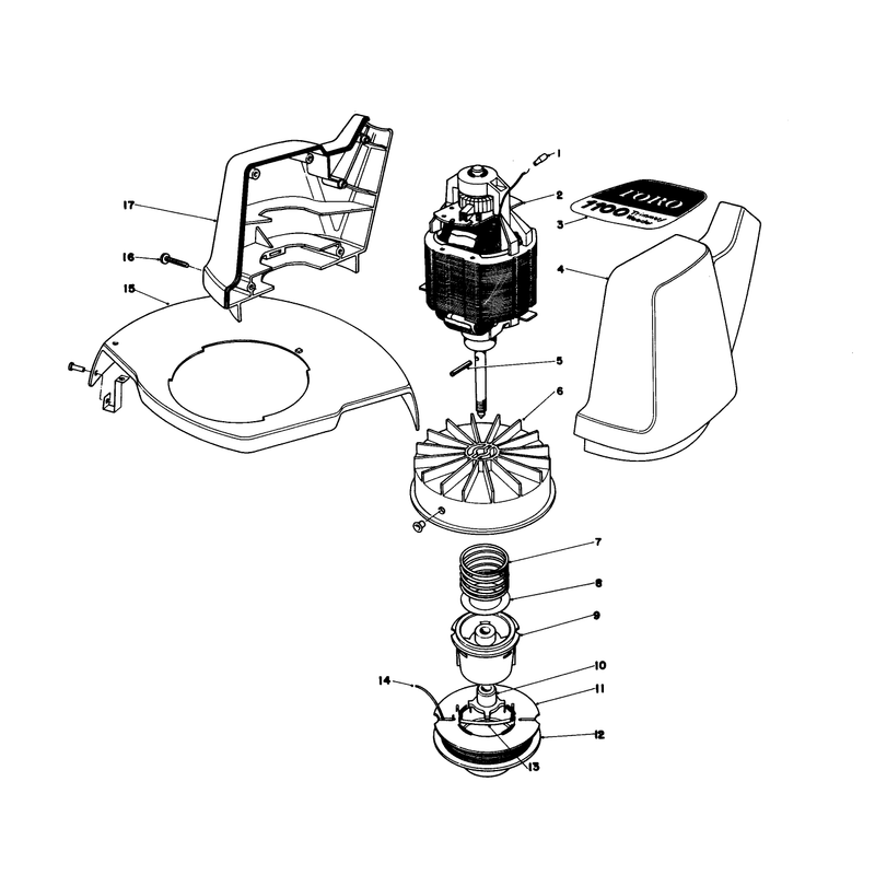 Motor and Housing Assembly