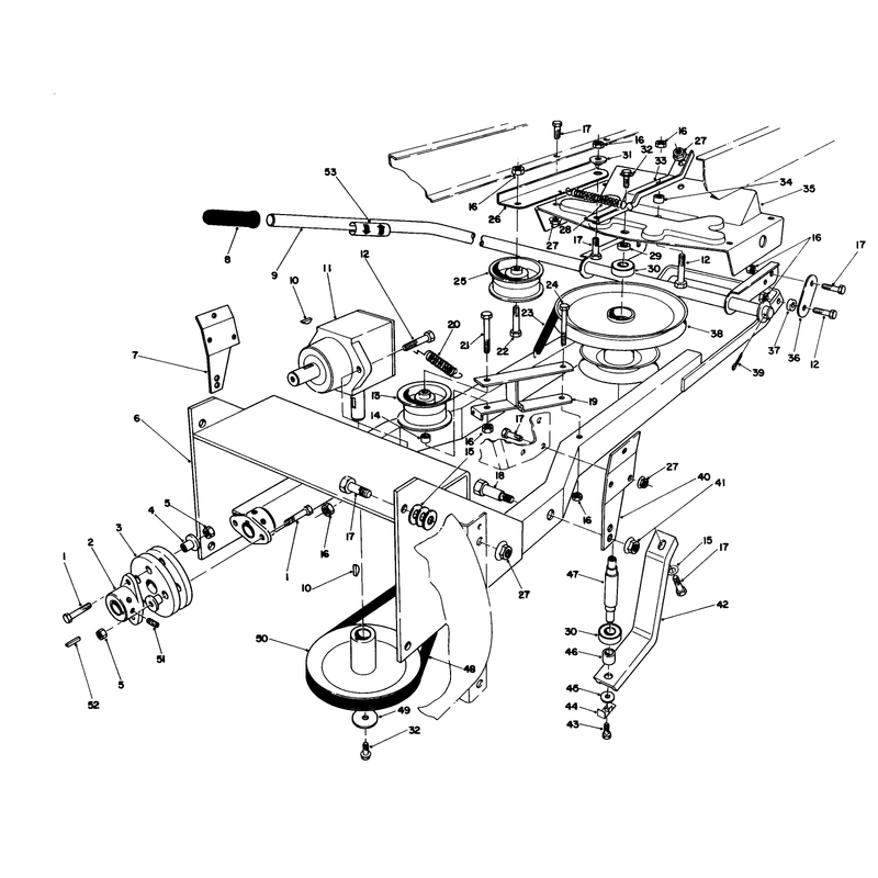 Frame & Pulley Assembly 36