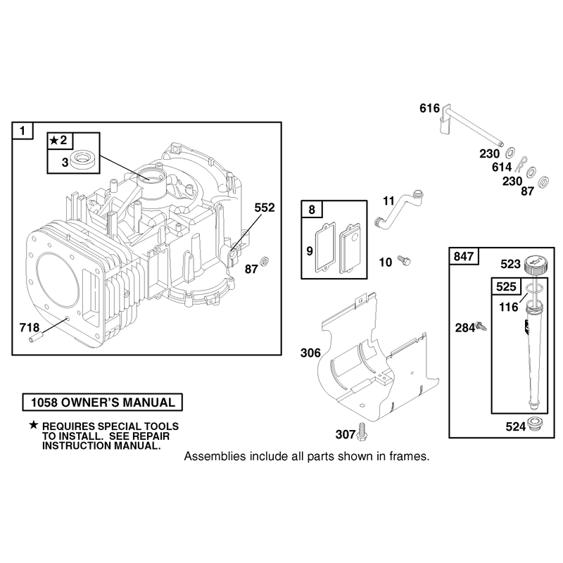 Engine Briggs and Stratton Model 28q777-0690-E1
