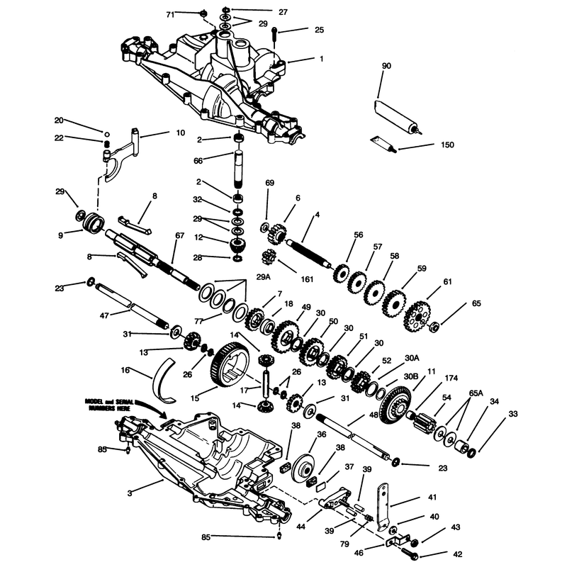 Peerless Transaxle Model No 915-019