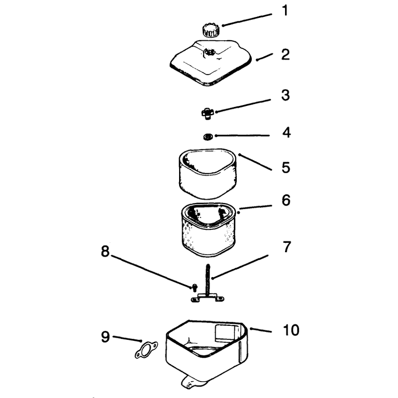 Intakefiltration Engine Kohler Model No Cv14 S 1429 Air