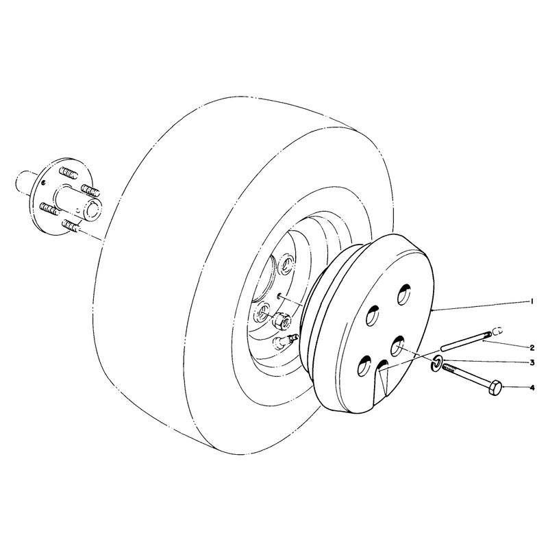 Wheelweight Kit Model No 56-6620 Optional for 44in Snow Thrower Model No 30761
