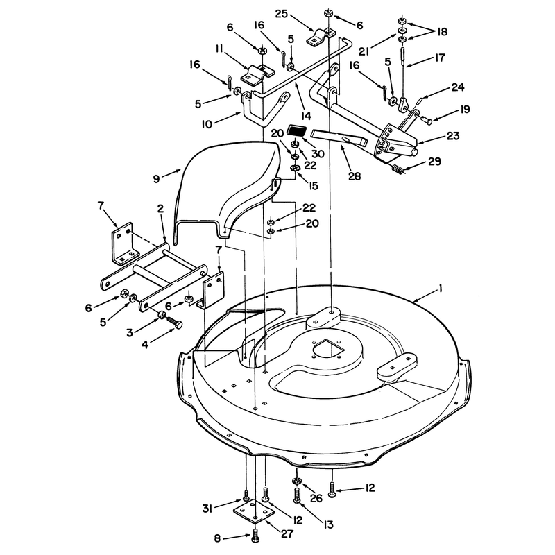 Mower Deck & Front Mount