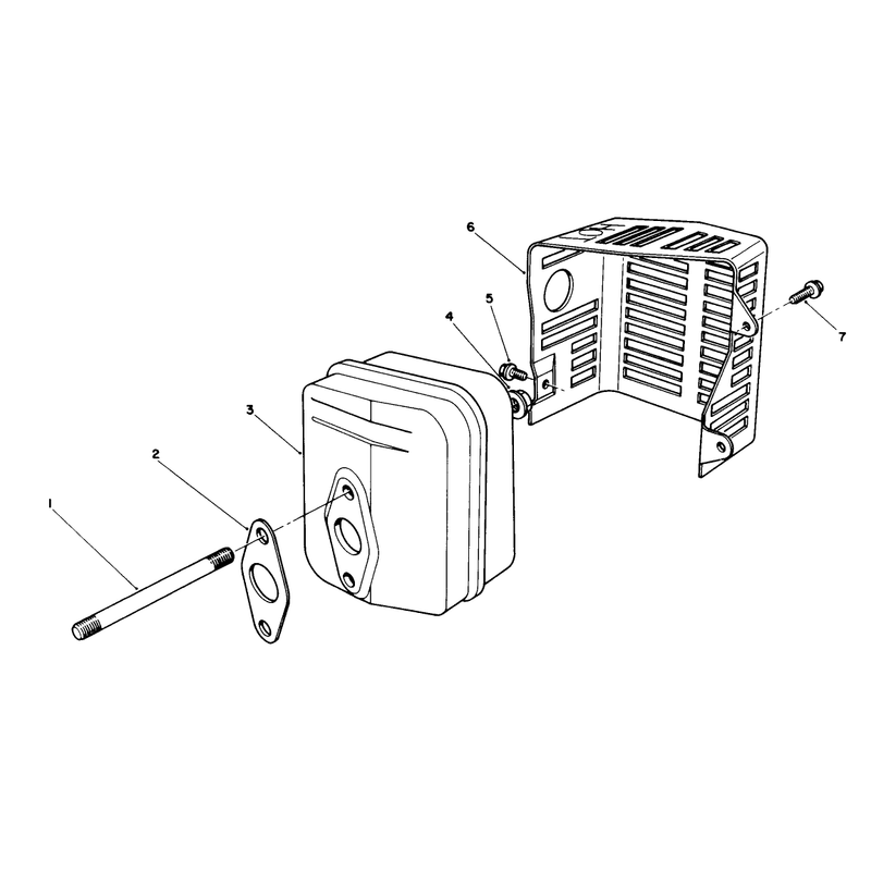 Muffler Assemblymodel No Vmg6