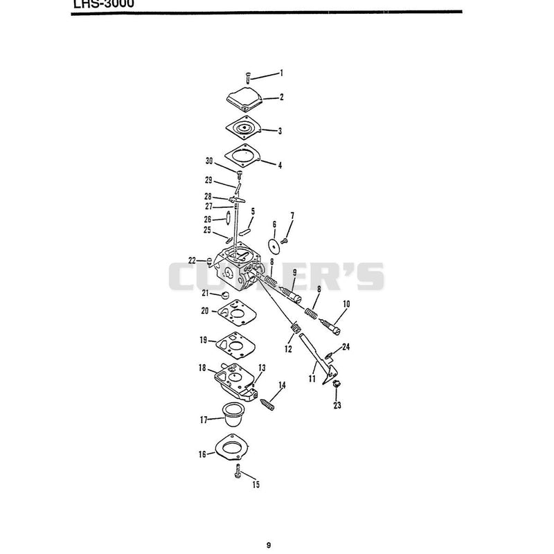 Carburetor C1U-K18 Includes The Following Items