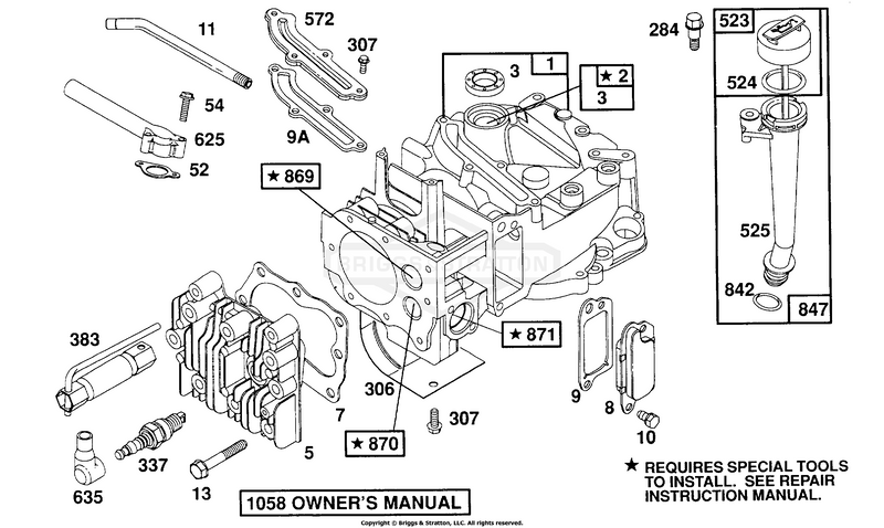 Cylinder,Cyl. Head,Oil Fill