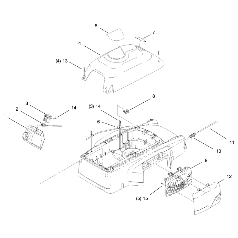 Cover Mulch Plug and Panel Assembly