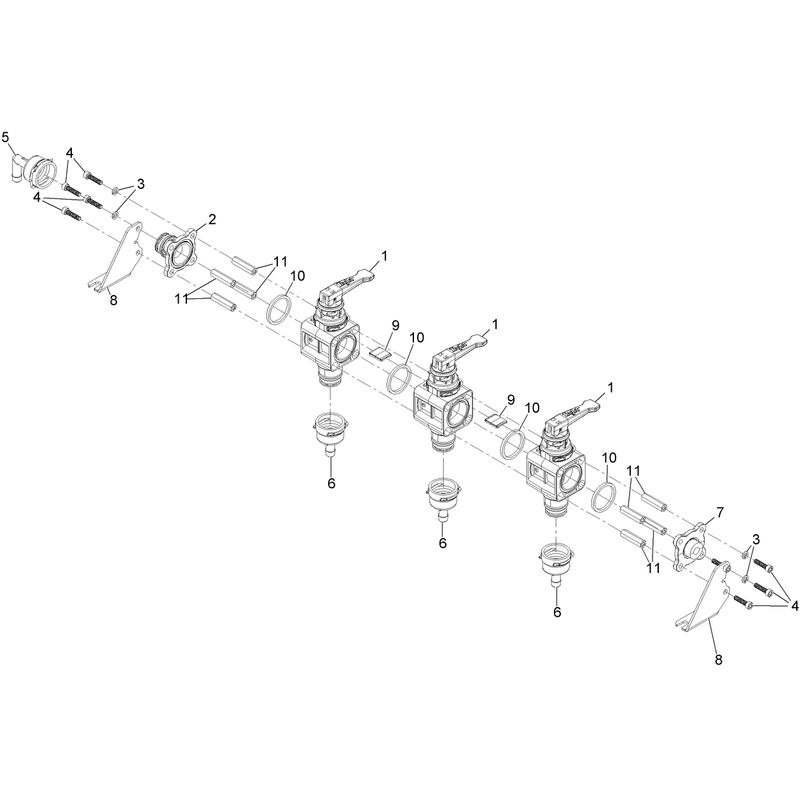Control Valve Manifold Assembly No. 142-7292