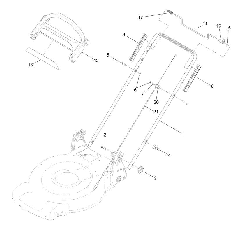 Upper Handle Assembly