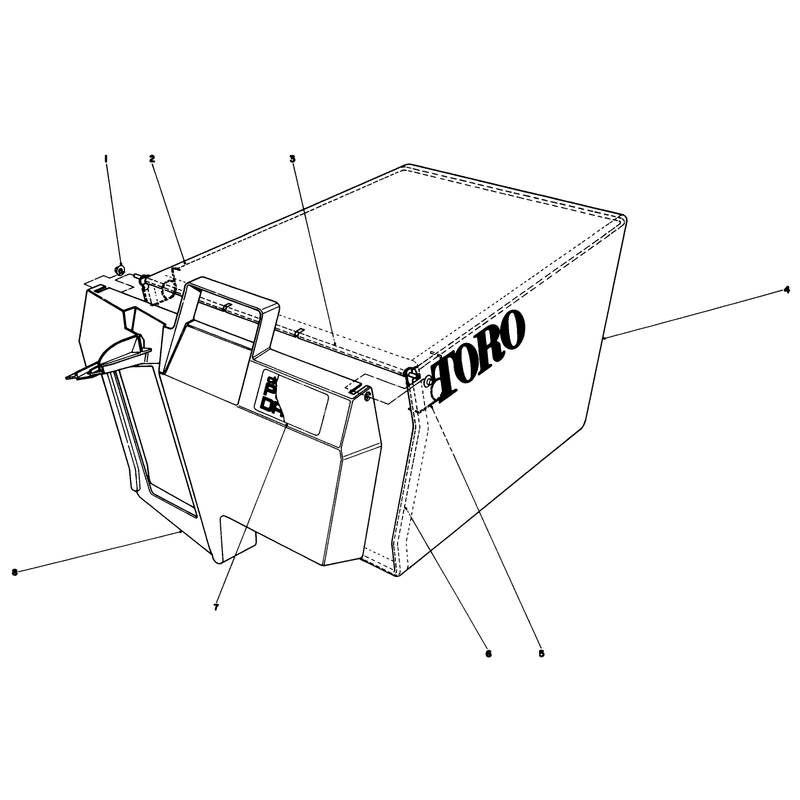 Grass Bag Assembly No 11-0189