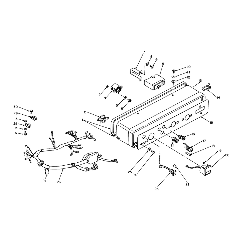 Control Panel Assembly