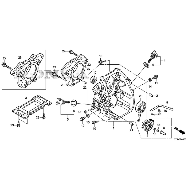 CRANKCASE COVER