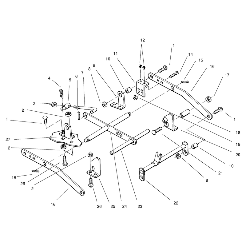 Deck Suspension Assembly