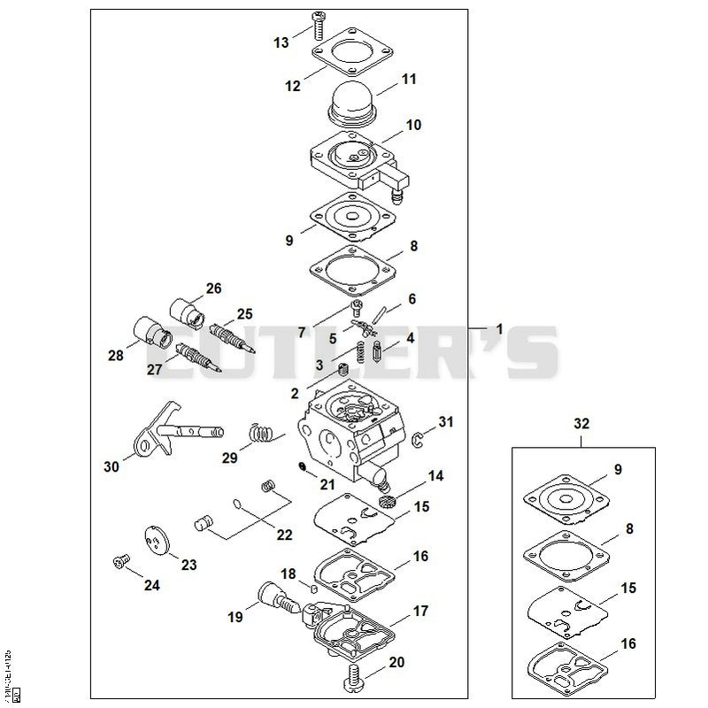 Carburetor C1Q-S291