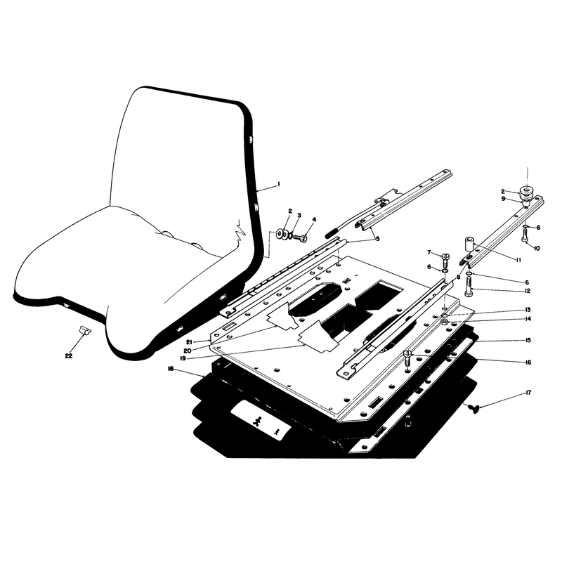 Deluxe Seat Kit Model No 30786