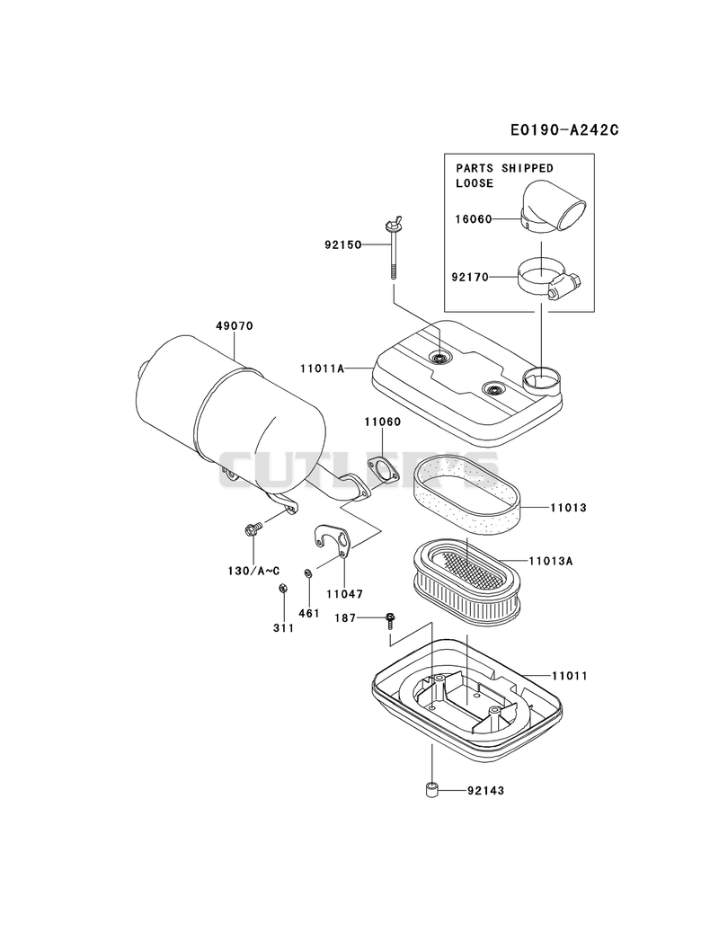 AIR-FILTER/MUFFLER