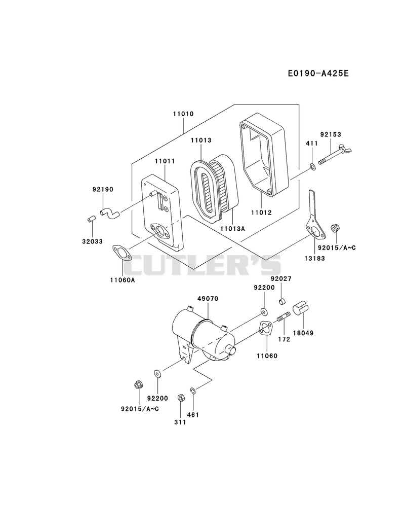AIR-FILTER/MUFFLER