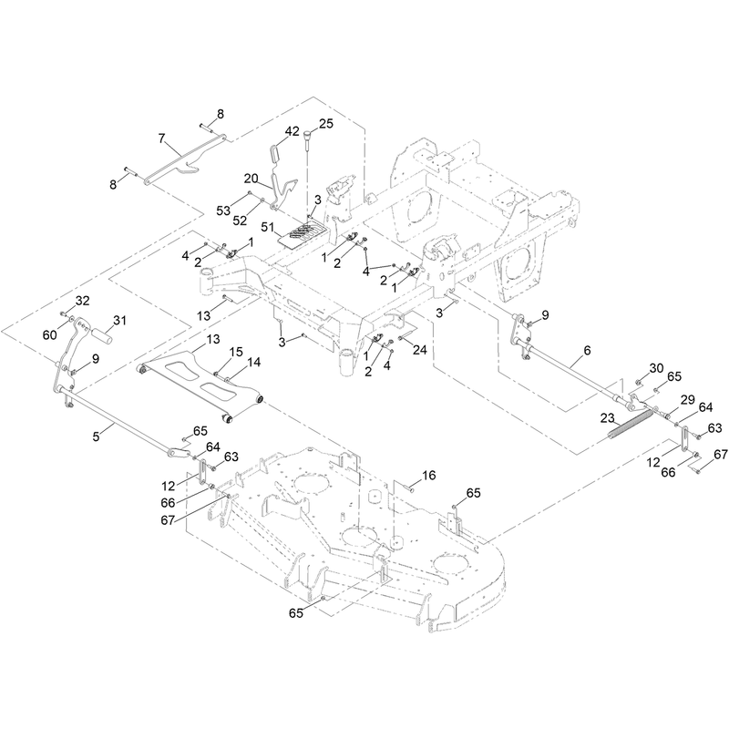 Deck Lift Assembly