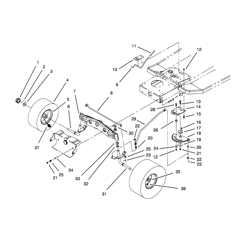 Front Axle Assembly