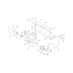 Trencher Head Assembly