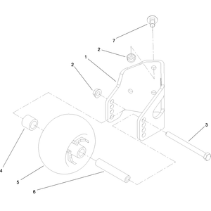 Discharge Side Anti Scalp Roller Assembly
