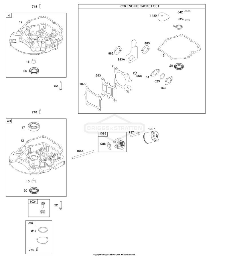 Gasket Set-Engine, Sump