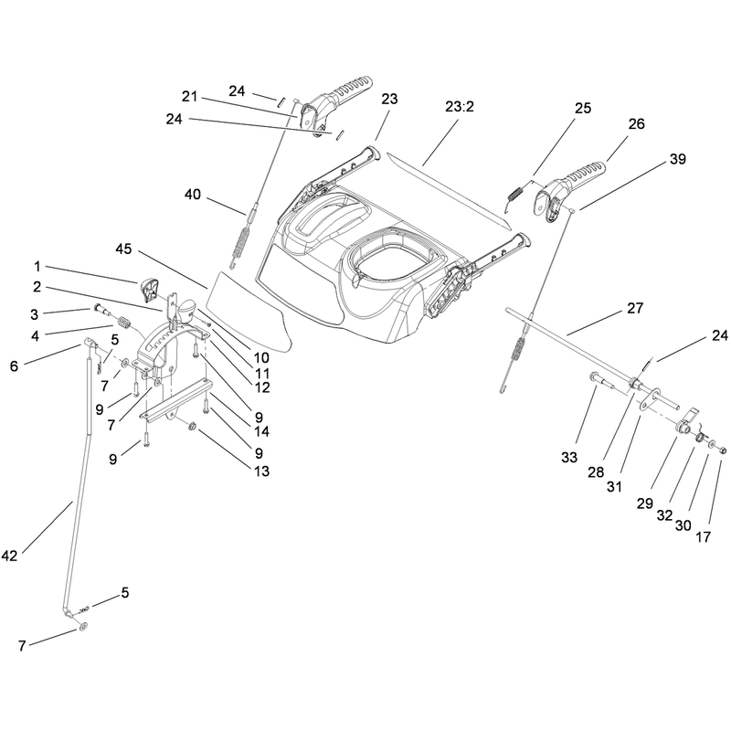 Handle and Control Assembly