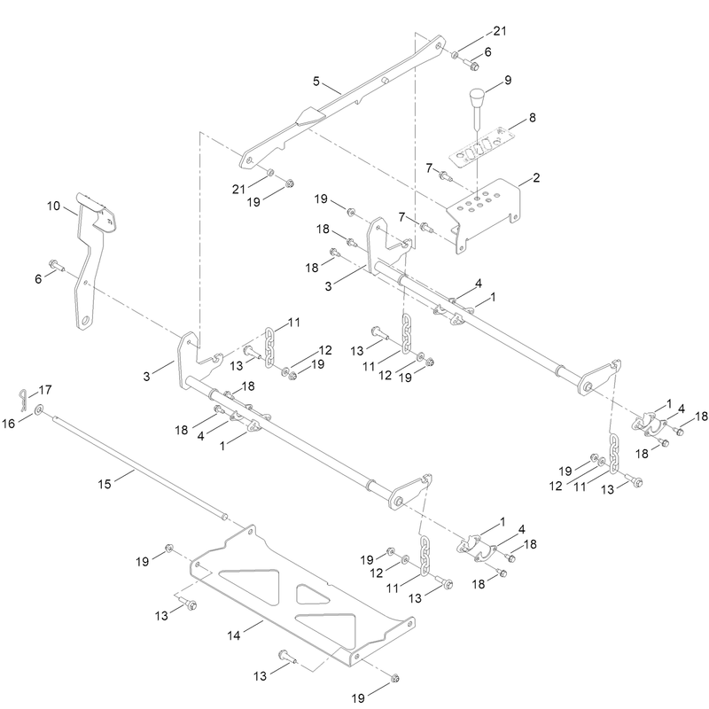 Deck Lift Assembly