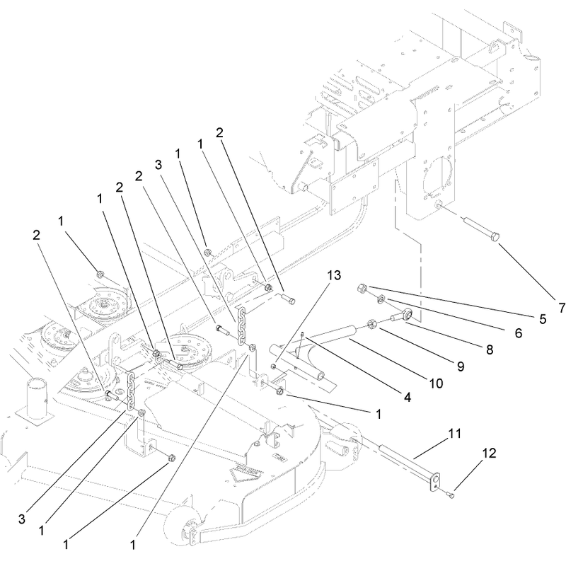 Deck Connection Assembly