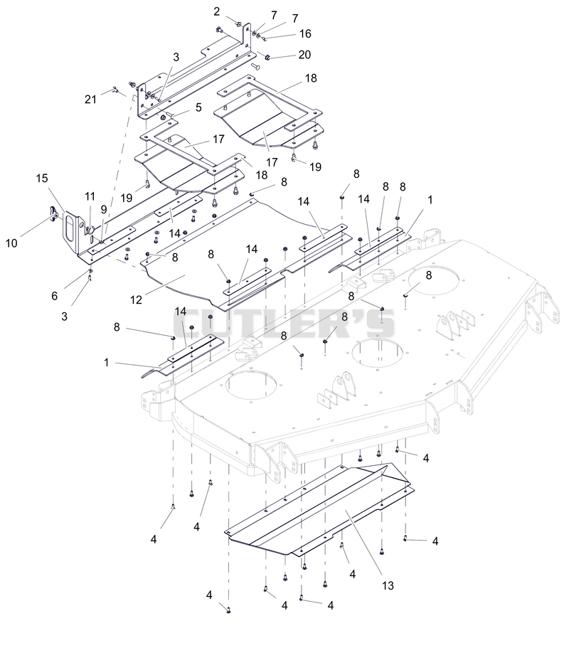 Discharge Chute - 60"- RD