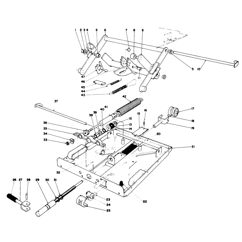 Deluxe Seat Kit Model No 30786 Continued