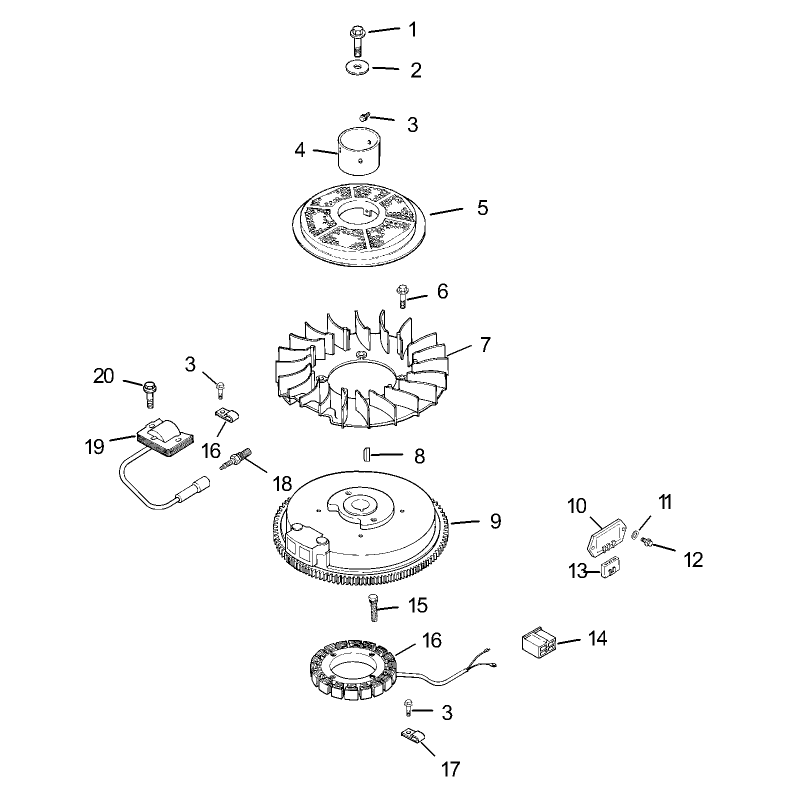 IgnitionElectrical Assembly Kohler CV493S-27529