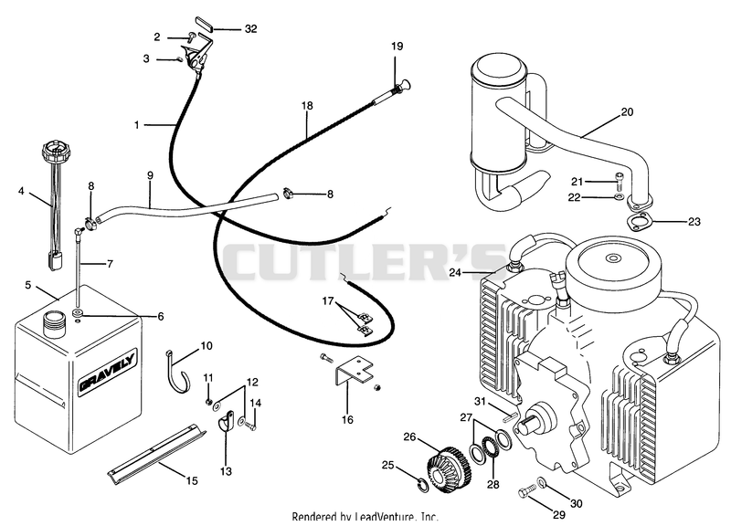 FUEL & EXHAUST SYSTEM - 066, 067, 068, 069 - G SERIES