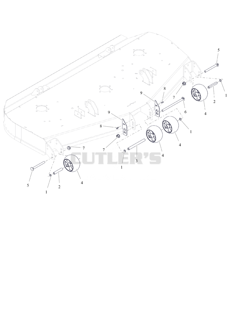 Anti-Scalp Wheels - 60" - RD