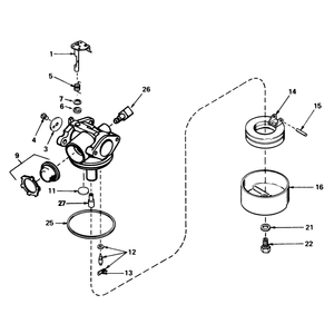 Carburetor No 632050a