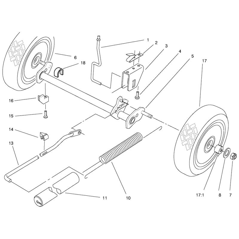 Rear Axle Assembly