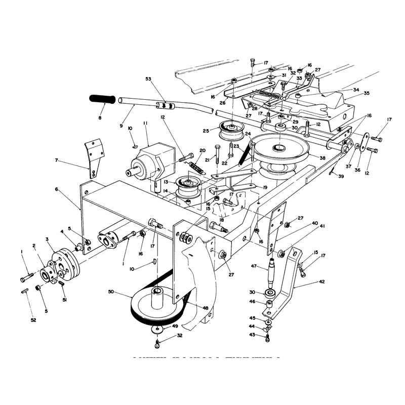 Frame & Pulley Assembly 36