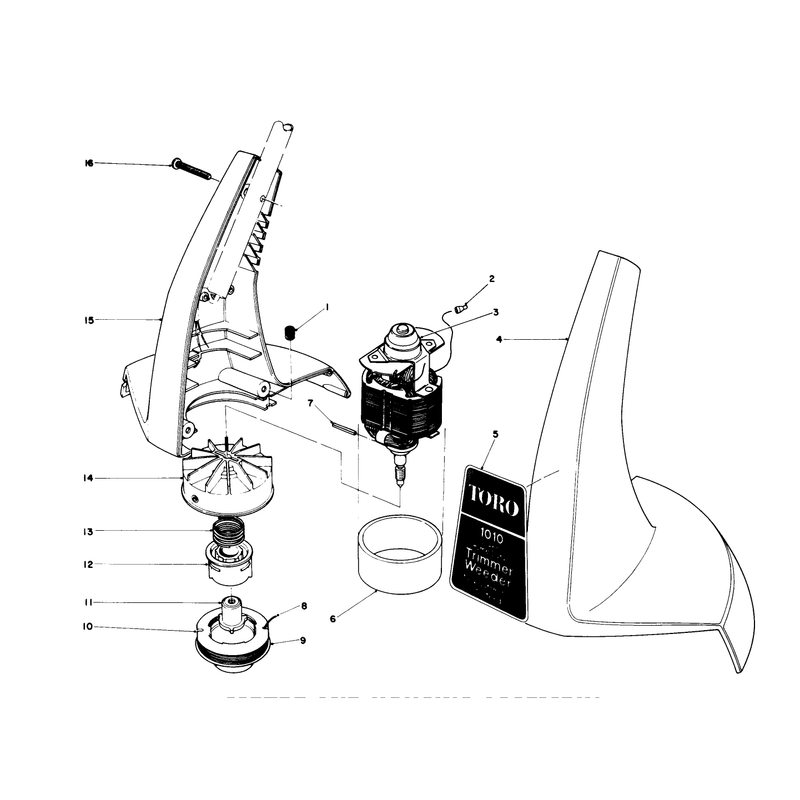 Motor and Housing Assembly