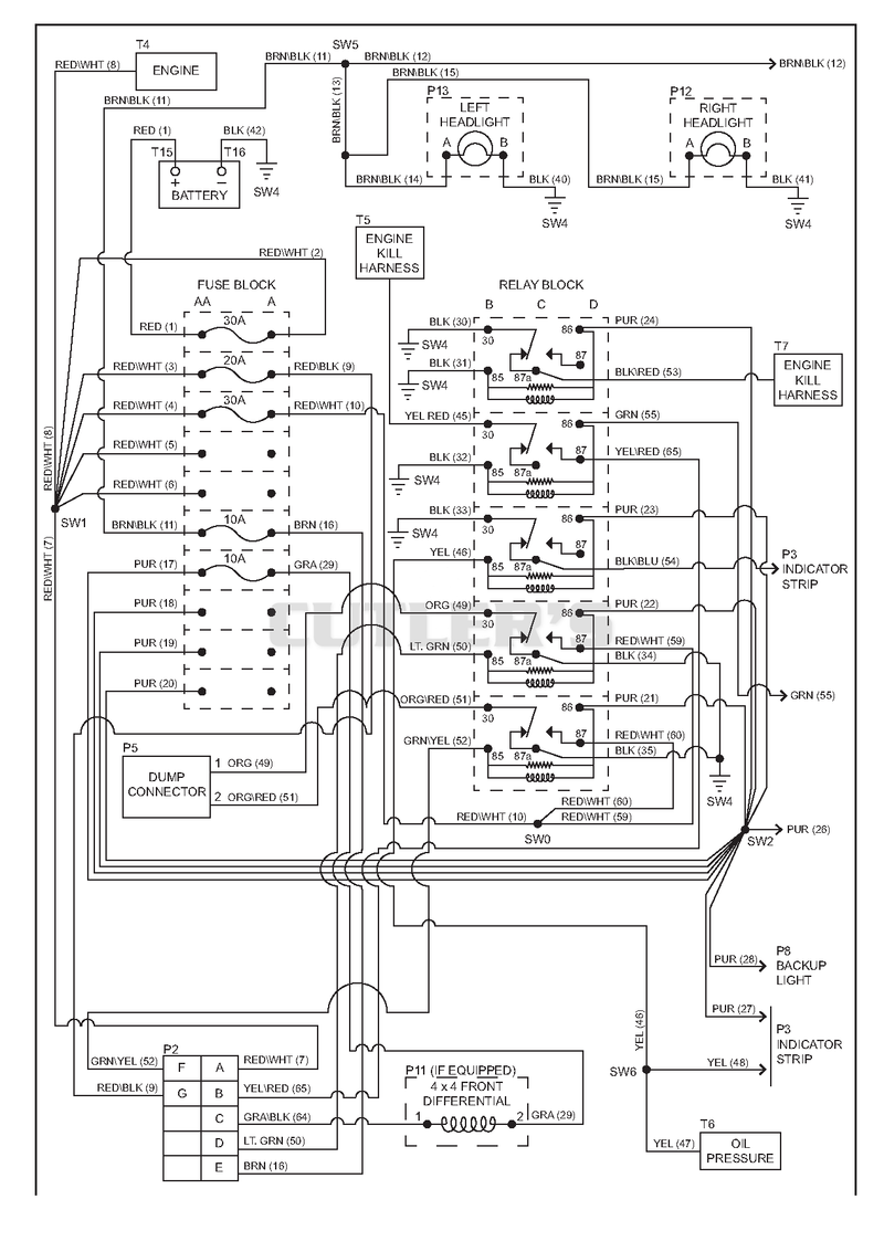 Wiring Diagram - Main 600