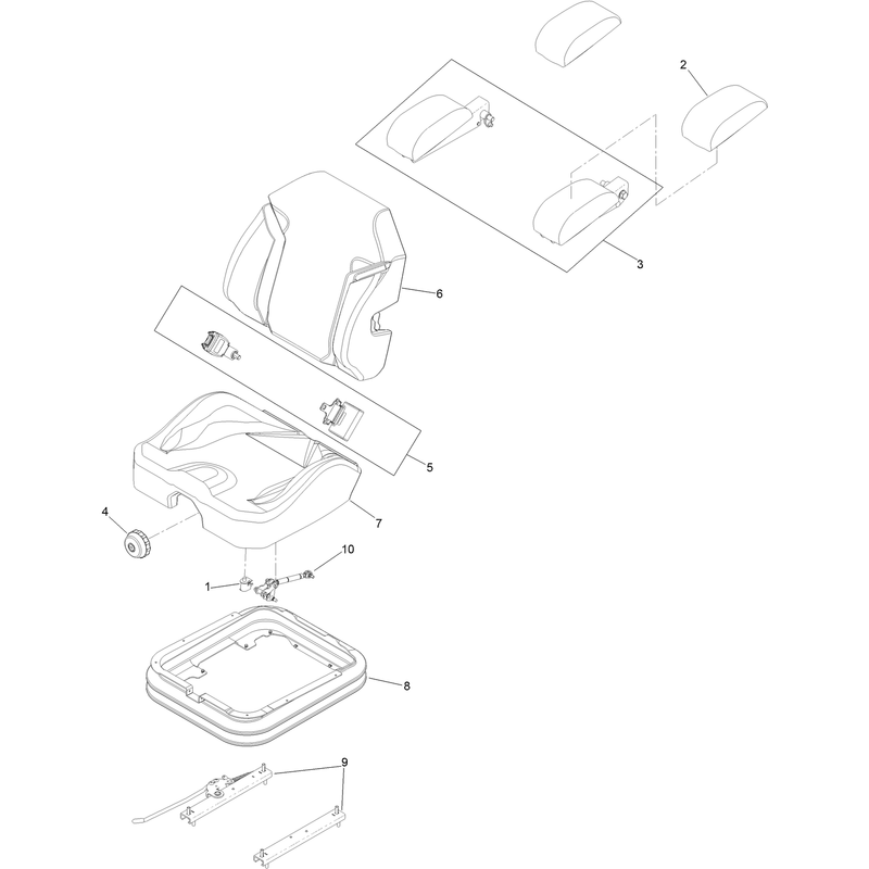 Seat Assembly No 146-3213