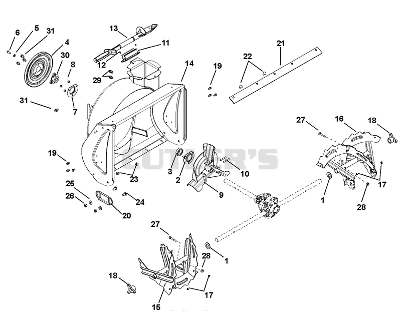 Auger And Chute