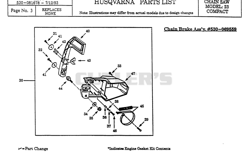 CHAIN BRAKE