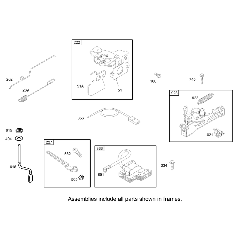 Governor Assembly Briggs and Stratton Model 122602-0120-E1