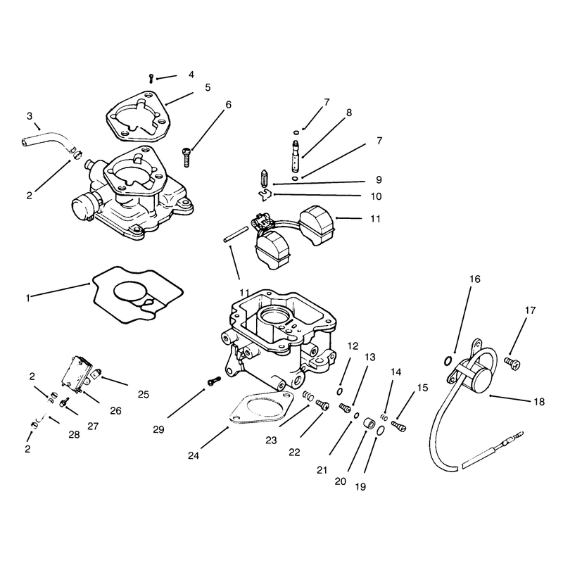 Carburetor and Fuel Pump