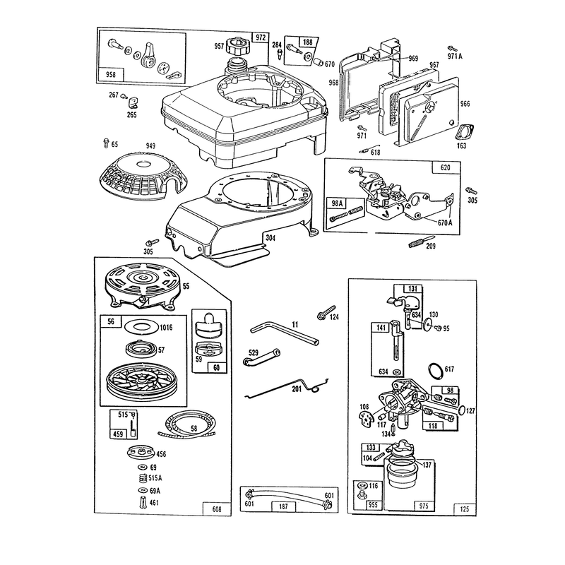 Engine Model No 124702-3115-01