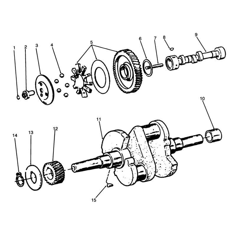 Camshaft and Crankshaft